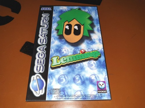 Lemmings sega saturn jeu - 3d,