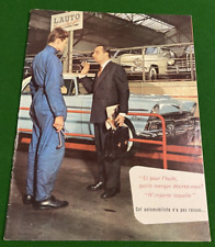 Notice publicitaire Huiles