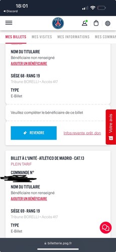 Places psg atletico - 2,