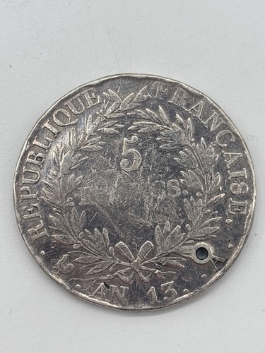 Pièce francs napoléon an - 5,