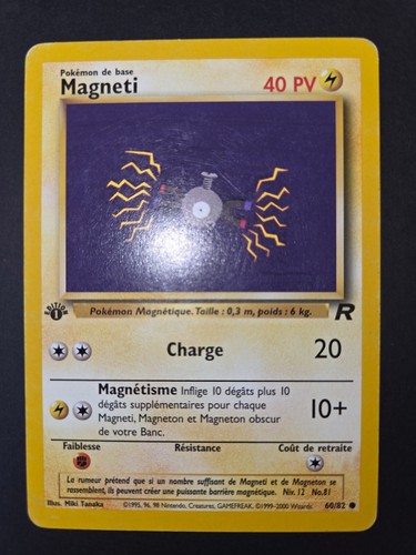 Carte pokémon magneti 1ère - magneti,