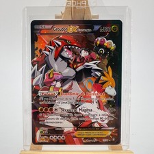 Groudon EX de la Team Magma 15/34 Full Art FA Carte Pokémon XY Double Danger