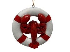LOBSTER w/LIFE RING RESIN 3