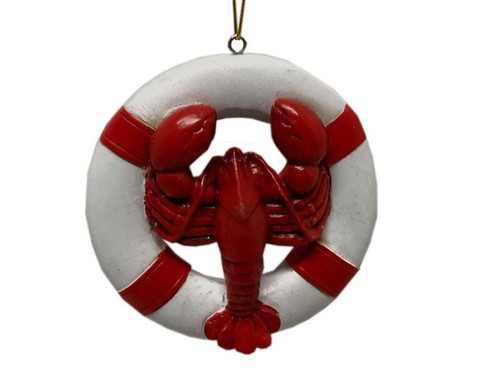 Lobster life ring resin - w/life,