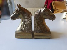 paire de  serre livre chevaux
