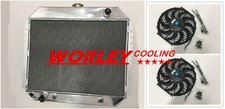 3Row Aluminum Radiator+fans