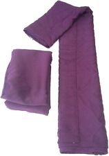 tringlerie ENSEMBLE DE 2 RIDEAUX VIOLET OCCULTANTS ikea werna 21728 141 x 298 cm