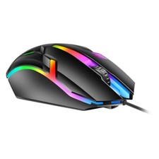 Souris Gaming Haute Performance USB Filaire avec 1600DPI LED Optique Silent Clic