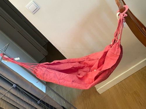 Hamac bébé rose balancelle - rose,