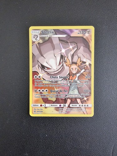 Carte pokémon steelix - carte, 247/236