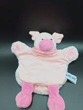 Doudou plat Marionnette Cochon