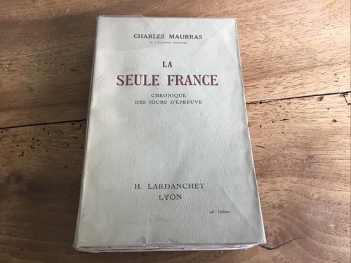 Charles maurras seule - charles,