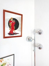 Grand miroir sérigraphié