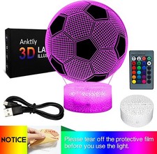 Veilleuse ballon de football