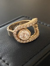 Bague Or 18 Carats Diamants En