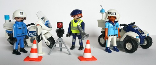 Playmobil policiers radar - playmobil, /