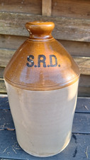 Bombonne Cruche SRD Armée Britanique 1940 Rhum Gin ww2