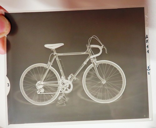 Négatif vieux vélo - , de