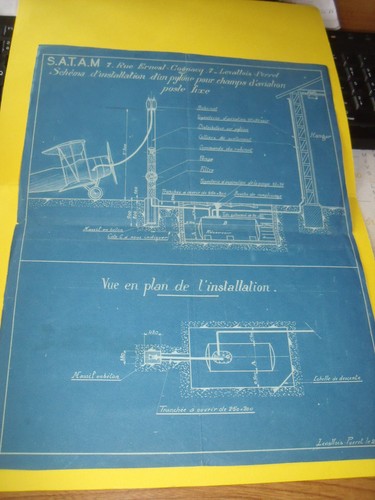 Rarissime plan installation - plan,