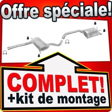 Ligne pot échappement pour - pot, d'échappement