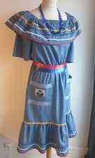 Robe carabela haïtienne. tenue traditionnelle Haïtienne Made in Paris  