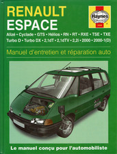 Manuel d'entretien et réparation Auto - RENAULT Espace - E et D - HAYNES - 1996