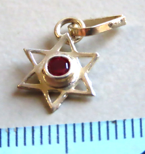 étoile david argent 925 - en,