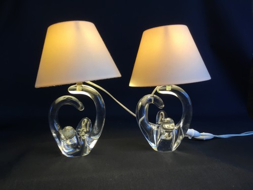 Lot lampes cristal - 2,