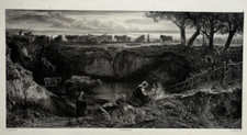 Abreuvoir LITHOGRAPHIE