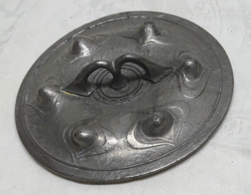 Couvercle étain pour - en, pot
