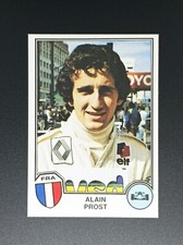 MINT! Alain PROST #273 FORMULA FRANCE - SPORT SUPERSTARS EUROFOOTBALL 82 Panini