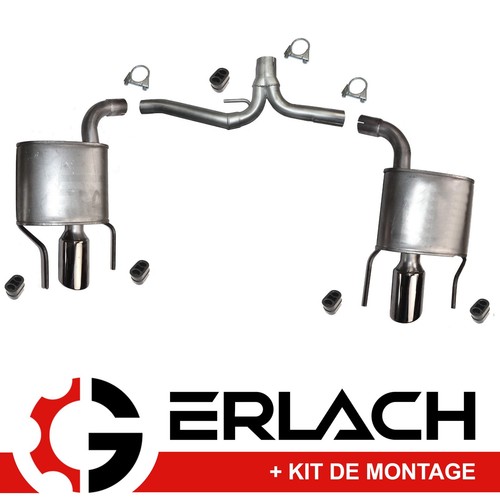 Echappement silencieux pour