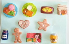 serie de 10 feves pain d'epice gourmand 2010 arguydal