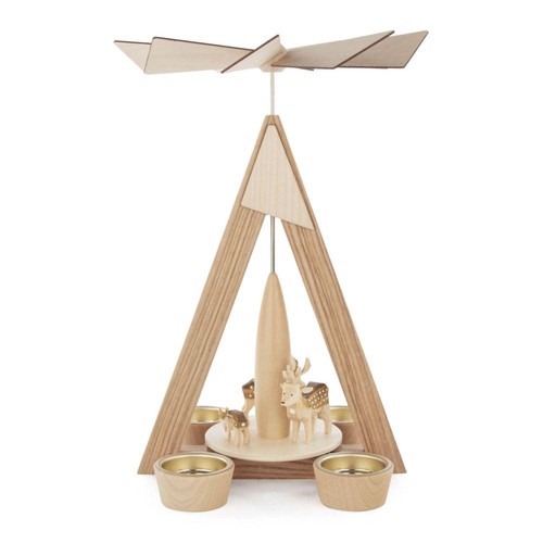 Pyramide bougies renne - bougies,
