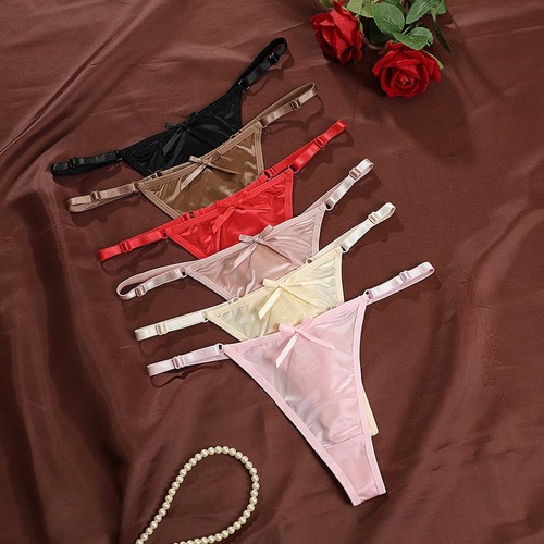 Culotte femme rouge - , satin
