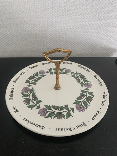 Plateau fromage faience - plateau,