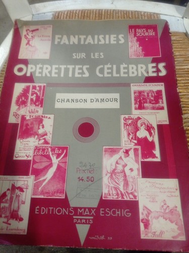 Partition ancienne - , –