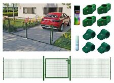 Clôture En Panneaux Rigides Vert Haute 1M Panneau De Fil Jardin Clôture Neuf