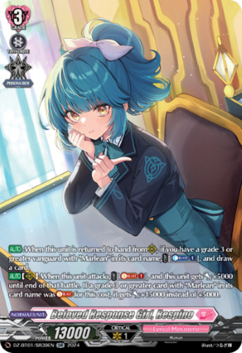 Beloved response girl - x1,