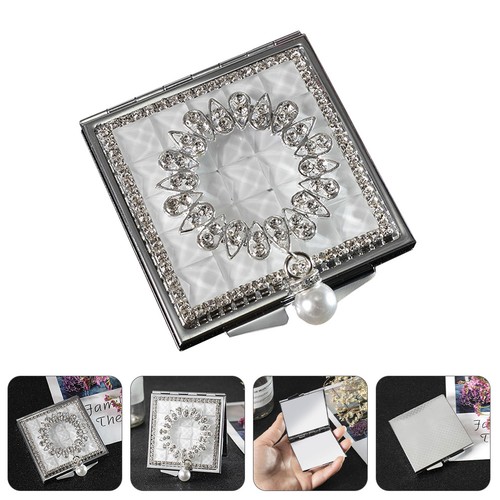 1pc petit miroir carré - ,