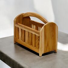 Bois Porte-Revues Panier