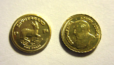 §§ 1 Pièces  KRUGERRAND 1978 (Origine Afrique du Sud) or +laiton VOIR DESCRIPTIF