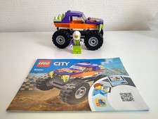 LEGO CITY 60251 Monster Truck complete with minifigure & instructions, NO BOX