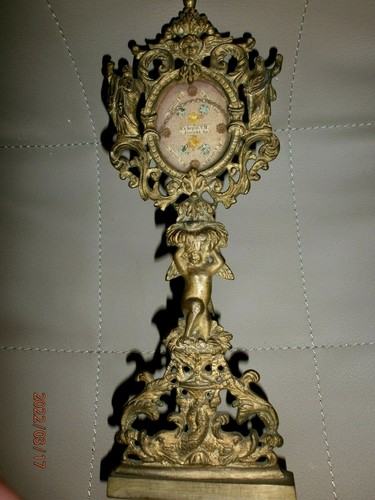 Reliquaire ancien bronze - reliquaire, bronze/6