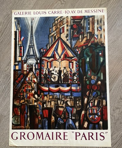 Affiche gromaire paris - gromaire, « paris »