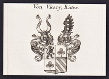Vicary Chevalier - Blason