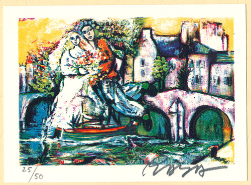 Lithographie raya sorkine - de,