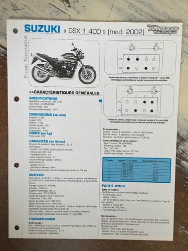 Suzuki gsx1400 2002 gsx 1400 - gsx1400,