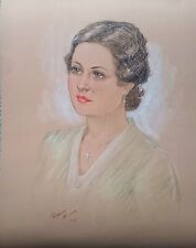 portait pastel Raoul Xim 1933