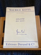 Maurice Ravel Sonatine pour